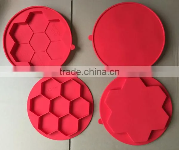 Freezable Silicone Hamburger Press, Nonstick Silicone Hamburger Patty Mold, Silicone Burger Press Maker