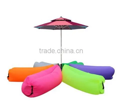 Fast Filling Drop Bean Shape Waterproof Inflatable Lazy Sofa /bed/Hangout Lounge Sleeping Air Sofa Bag Supplier's Choice photo-2