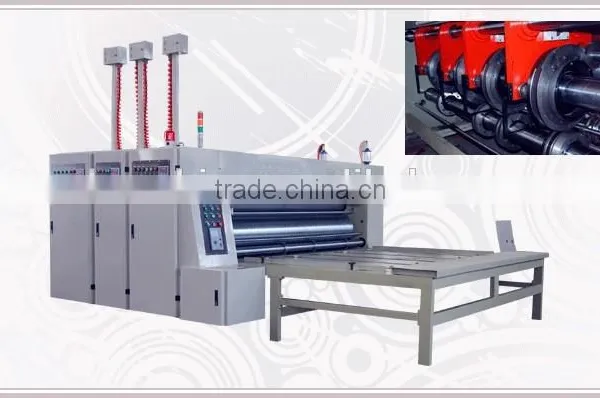 [RD-SB910-2000-2] Semi-automatic Paperboard Flexo Slotter Printing Machine With 2 Color Ink photo-2