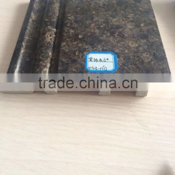 Soft Marble Strong Pvc Skirting Polystyrene Mould ps Baseboard for Flooring Colorful pu Moulding for Pvc Ceiling Cornice
