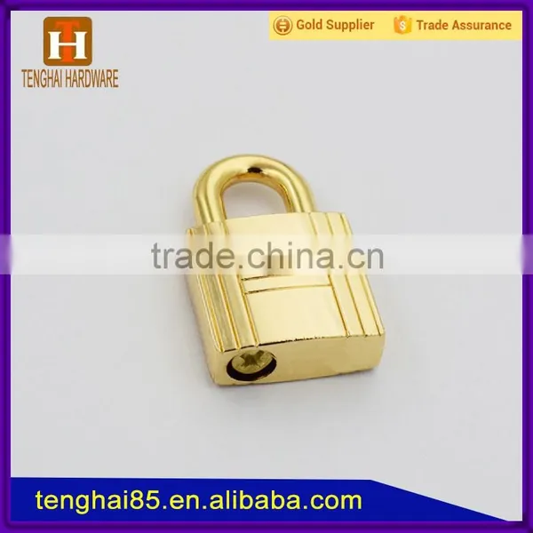 Zinc Alloy Light Gold Handbag Accessory Lock for Purse photo-3