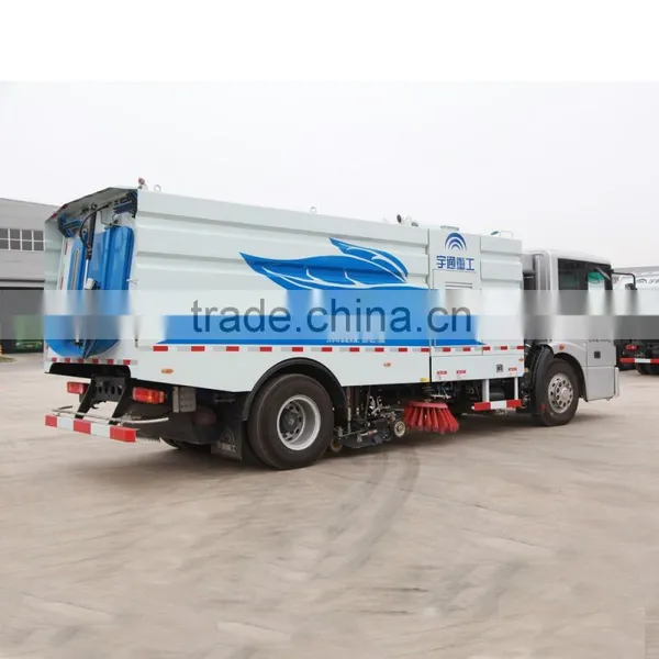 YUTONG Euro Four Emissions Plain Coloured Green Big Energy-efficient Road Washer Trucks photo-3