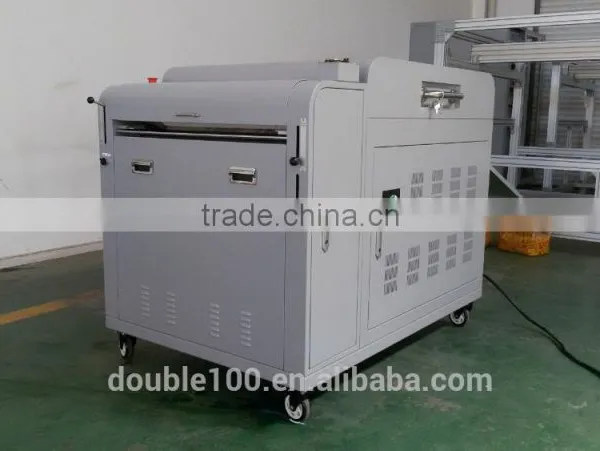 China Professional Manufacturer Water-based Velvet Varnish Coating Machine/24inch Laminating Machine photo-3
