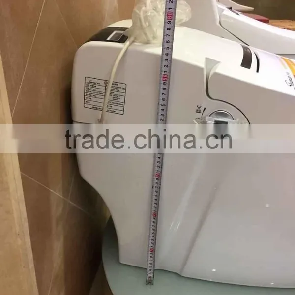 Auto Body Cleaning Floor Mounting Energy Saving Smart Automatic Toilet photo-4