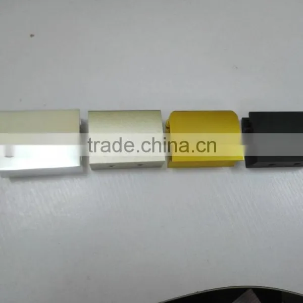 Aluminum Anodizing Handrail Glass Clamp Extrusion Profile Glass Holding Clamps