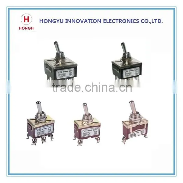 toggle switch with SPDT,DPDT,3PDT,4PDT