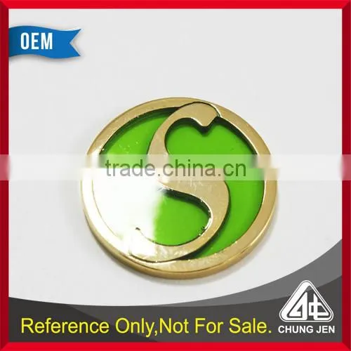 Wholesale Bulk Cheap Custom Gold Nickle Euro Trolley Token Manufacturers photo-6