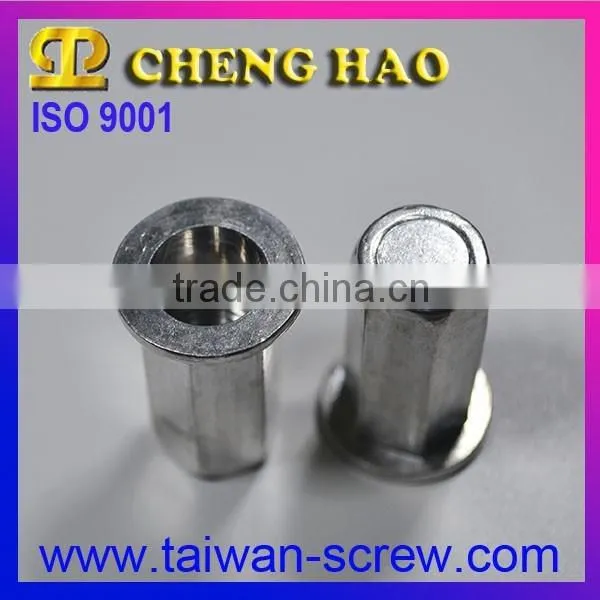 High Quality Knurled Cylindrical Close End Aluminium Rivet Nuts photo-2