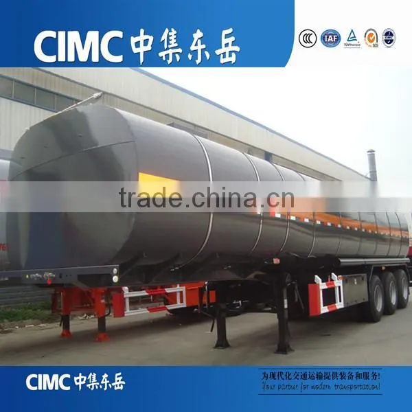 Cimc Leak Proof Structure 2 Man Holes Steel Shell 3 Axle Petroleum Tank Trailer photo-5