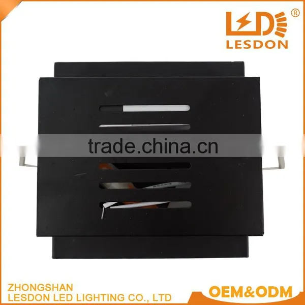 New Design Professional Dimbal Square 12w 15w Cob Led Grille Downlight photo-6