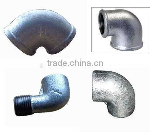 Galvanized Malleable Iron 45 Degree Elbow photo-2