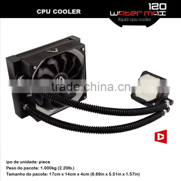 Liquid Cooler WaterMax120 Yeti Computer Liquid Cooler With Great Performance Cooling Block PWM Connector photo-5