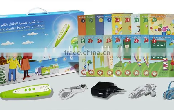 ABS Sonix OID Reading Pen for Kids Arabic,French and English Learning
