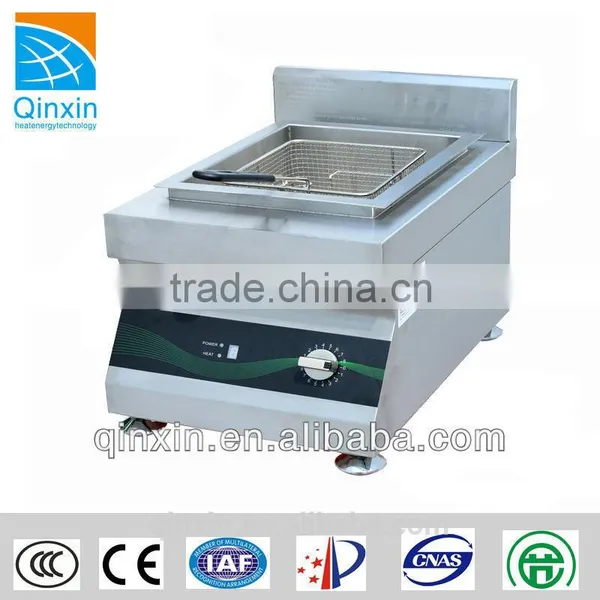 Desktop Stainless Steel Induction Industrial Electric Fryer photo-3