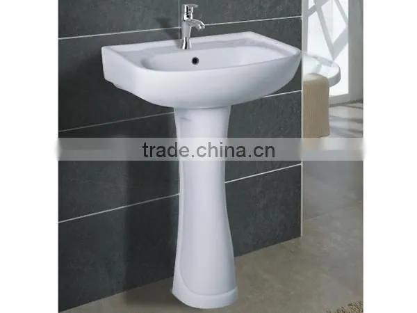 Cheap Price High Quality Sanitary Ware Bathroom Sink Pedestal Basin