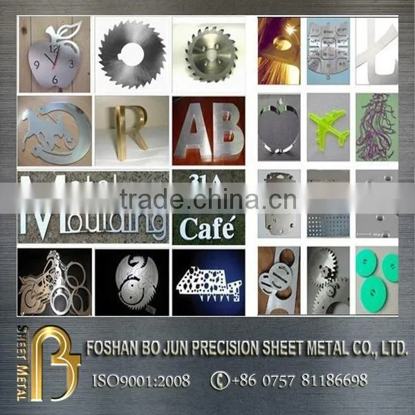 2016 Sheet Metal Fabrication Customized Black Powder Coated Laser Cutting photo-2