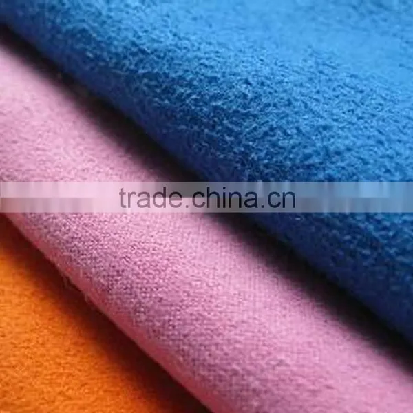 Fast Delivery Sample Available Durable Flame-retardant Double Velour Fabric Stores at Good Competitive and Price