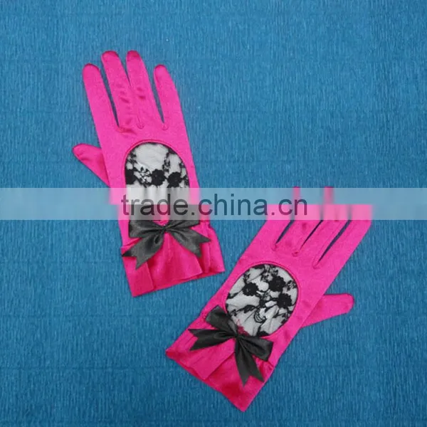 2016 Halloween Costume Accessory Party Supply Satin Gloves