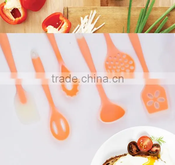 Professional Silicone Kitchen Colorful Cooking Tools photo-3