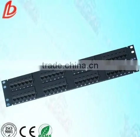Utp Cat6 Network Cable Patch Panel,network Ca6 Stp/utp Patch Panel 24p 48 Port photo-2