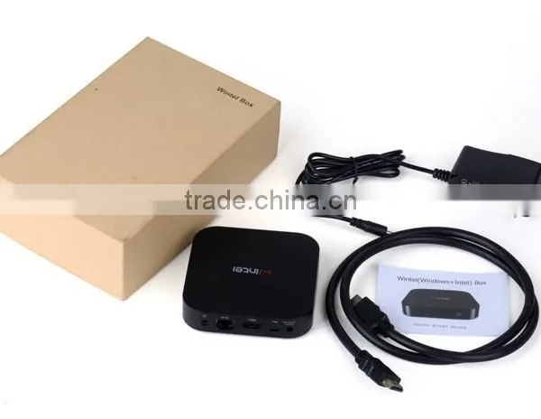 Original Wintel W8 Mini PC Box With Window 8 8.1 OS Intel Quad Core 1.33GHz CPU 2G RAM 32G With Bluetooth photo-3