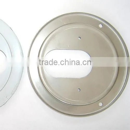 100mm Surface Mount Stainless Steel Flange With Blow Out photo-2