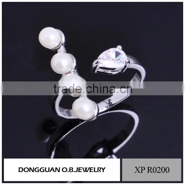 Promise Rings Jewelry Rhodium Young Boy Rings in China Mens Rings With Stones photo-6