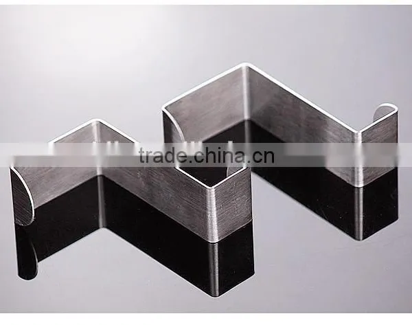 Wholesale Bathroom Stainless Steel Bathroom Towel Hooks Metal Wall Hook photo-3
