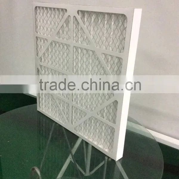 High Quality Disposable Pleated Pleated Air Filter/cardboard Frame Pre-filters