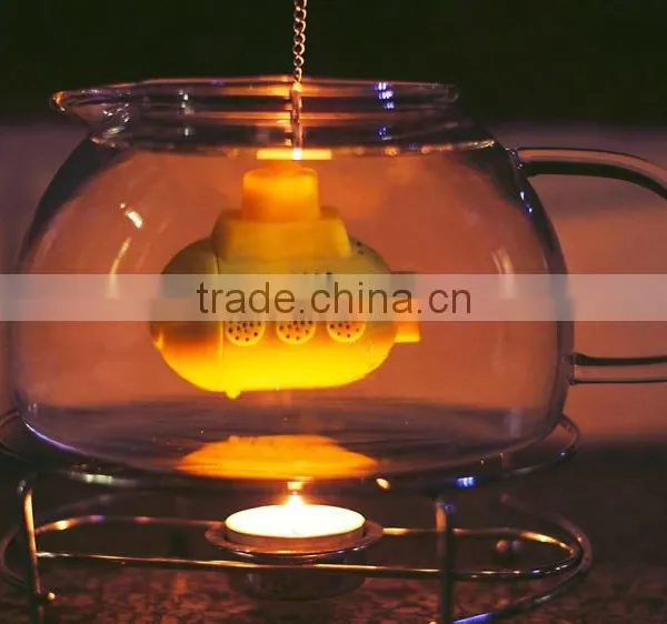 Chain Submarine Silicone Tea Strainers photo-6