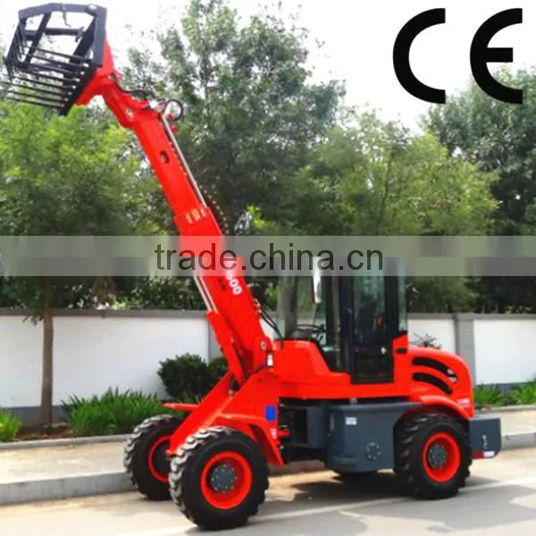 Multifunction Small Wheel Loader TL1500 Telescopic Loader With 50HP Engine photo-3