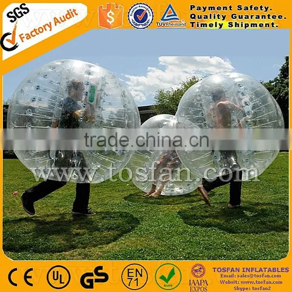 Best Inflatable Body Zorbing Ball Inflatable Buddy Belly Bumper Ball TB181
