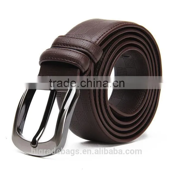 Man Fashionable Cheap Strong Genuine Leather Belt Men photo-4