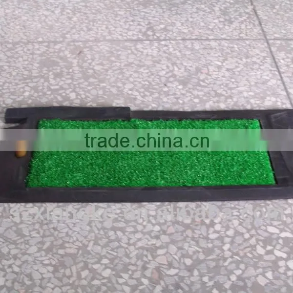 Golf Practice Swing Mat With Tee & Turf Garden Training Anywhere photo-2