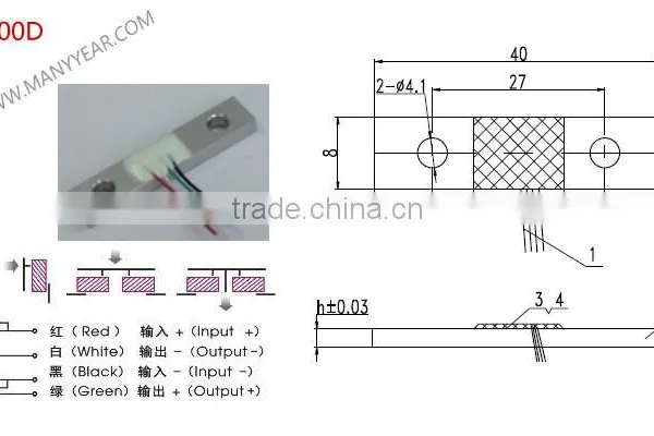 Kitchen Scale Load Cell, Mini Load Cell photo-2