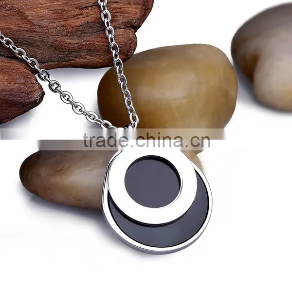 Stainless Steel Enamel Semi Pendant Jewelry photo-2