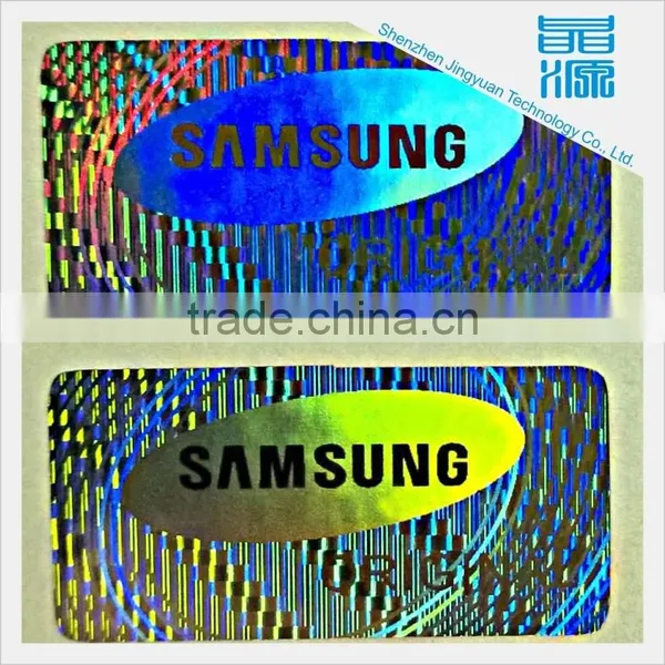 2016 Newest Custom 3d Hologram With Original Laser Holographic Sticker photo-2
