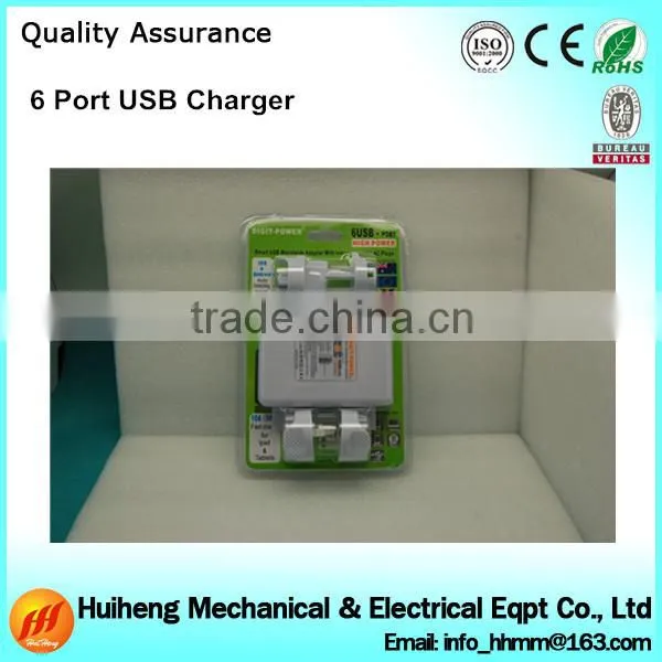 High Speed Multi Port USB Wall Charger With CE RoHS FCC photo-2