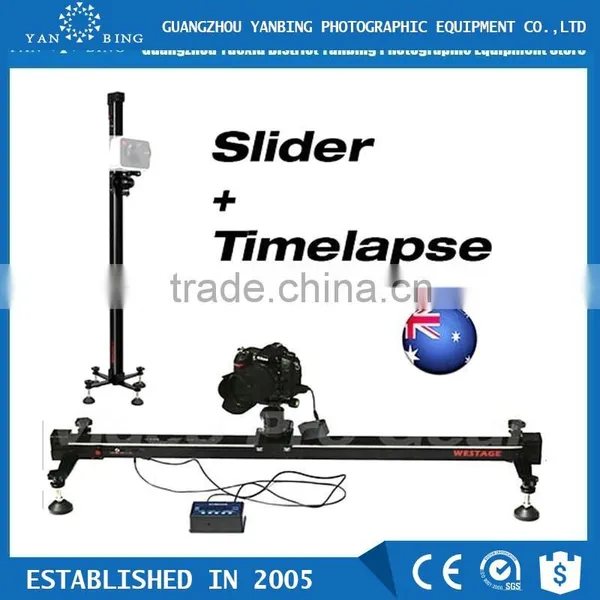 Westage Motorized Camera Slider With Timelapse Time Delay Controller Video Camera