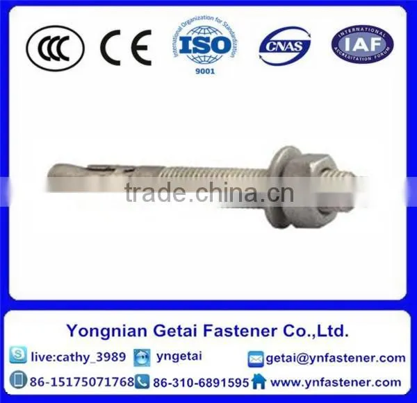 Color-zinc Plated Wedge Anchor, Electro Galvanized Wedge Anchor Wth Good Quality photo-6