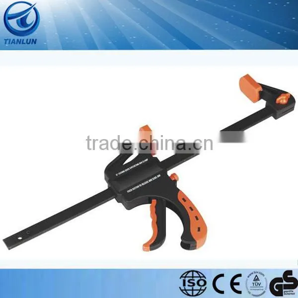 Nylon quick release quick ratchet bar clamp