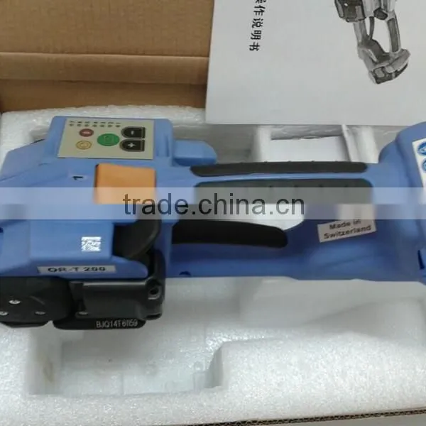 Electric Battery Powered Plastic Strapping Tool for 12-16mm PET/PP photo-2