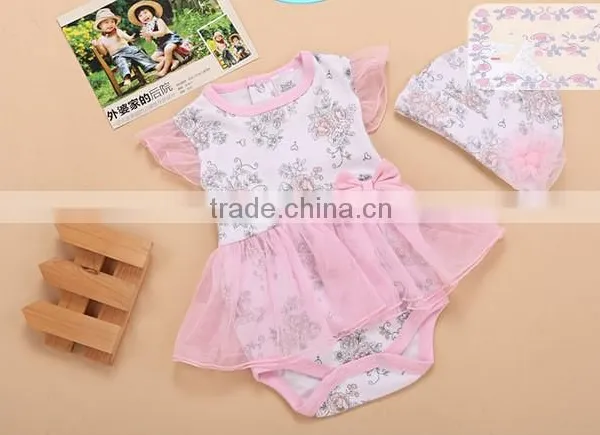 Summer Baby Girl 100% Comfortable Cotton Cute Dress photo-2