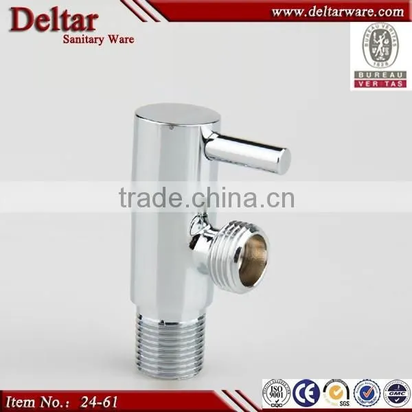 Deltar Sanitaryware Thicken Toilet Angle Valve Core , Brass Water Pumping Angle Valve photo-4