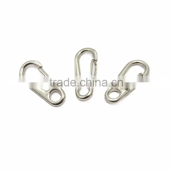 Silver Metal Snap Hook And Eye KeyChain Hook photo-5