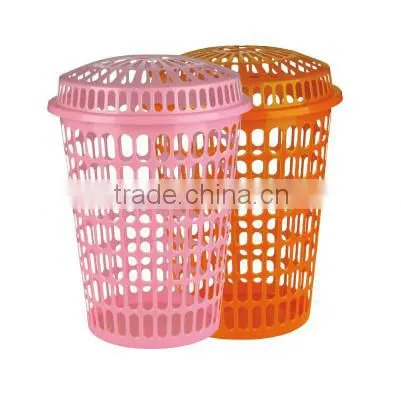Plastic Laundry Basket,plastic Basket,,plastic Storage Basket,basket of Dirty Laundry photo-5