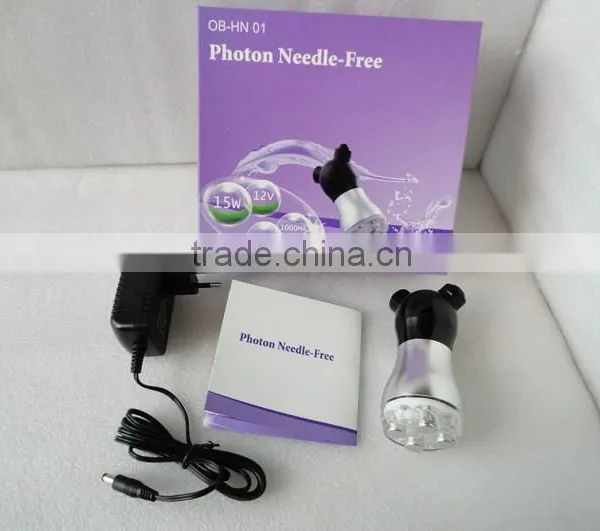 (ISO13485/CE Proof) no Needle Facelift Electroporation Device Home Use OB-HN 01 photo-2