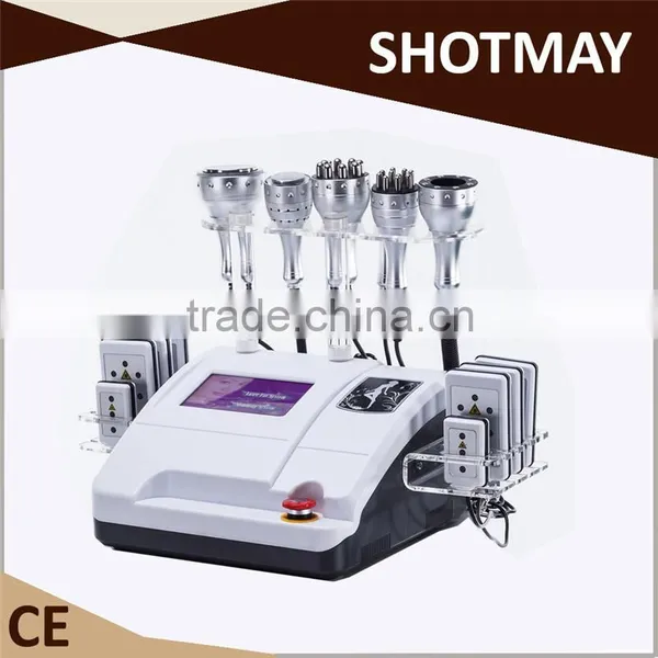 Fat Freezing Vacuum Cavitation Rf Cavitation Machine System Vacuum RF Machine 5 In 1 Slimming Machine