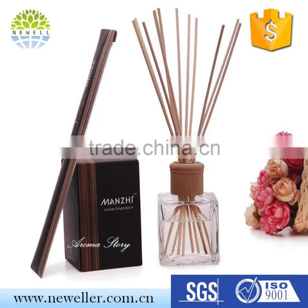 Custom Printed Europe Polygon Ceramic Cowl Reed Diffuser With Rose Smell photo-3