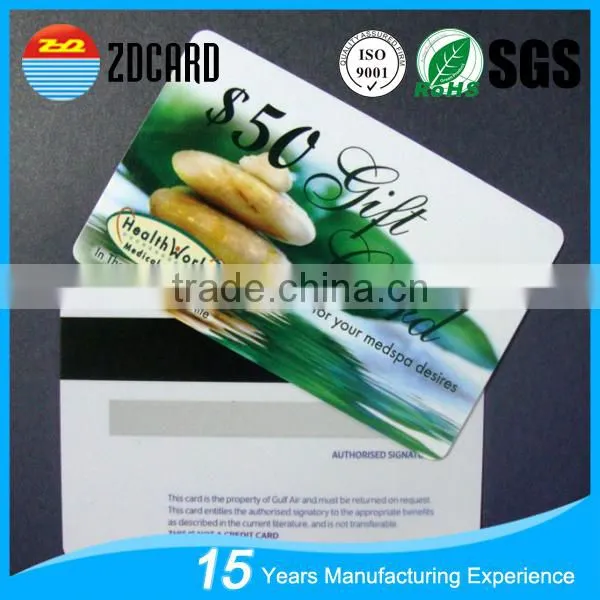 Hot Selling Blank Printable PVC Loyalty Card photo-5